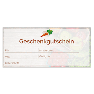 Gutschein Ernährungsberatung